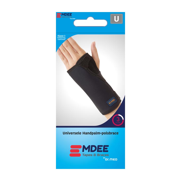 EMDEE HAND-POLS BRACE ZWART