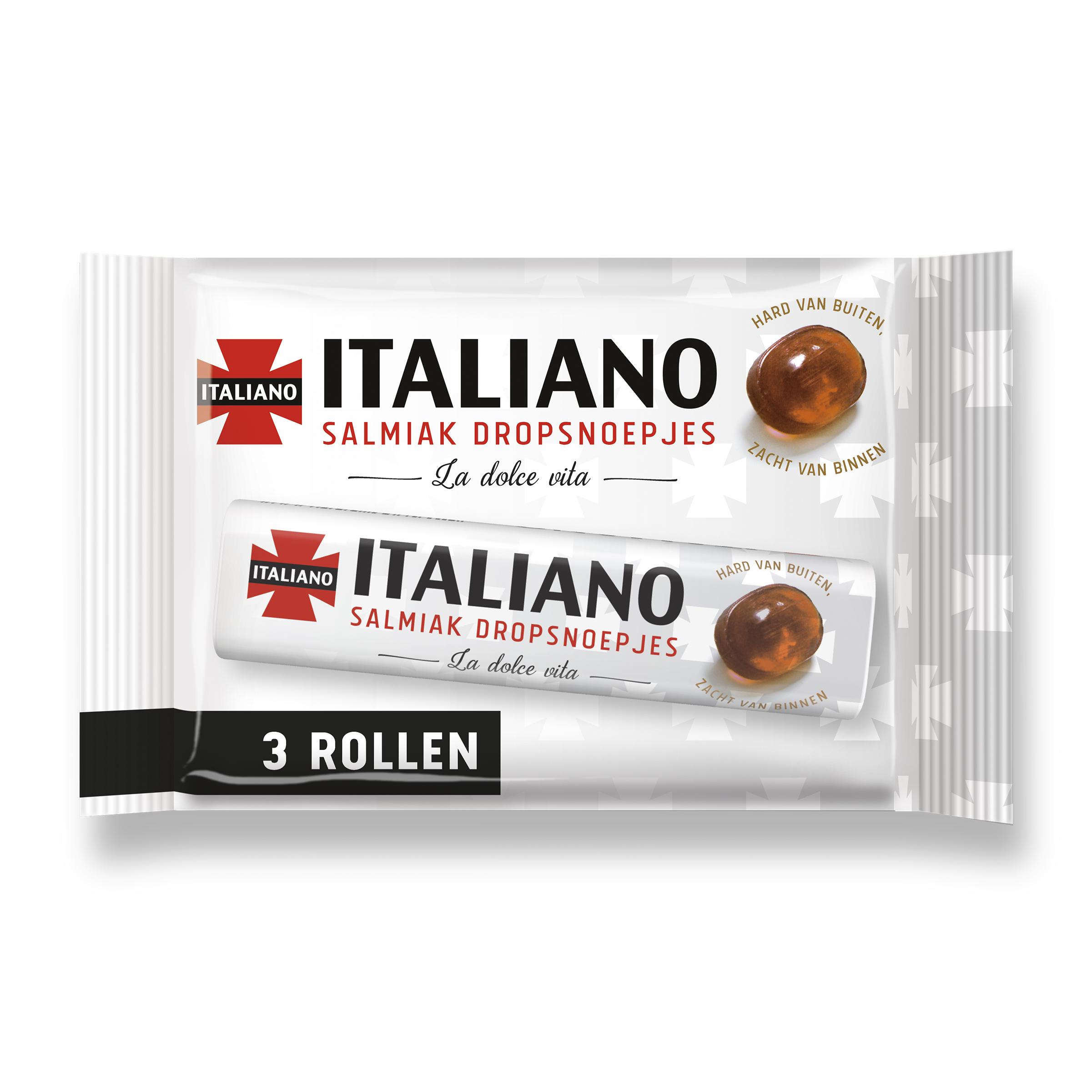 ITALIANO SALMIAK DROPSNOEPJES 3 PACK