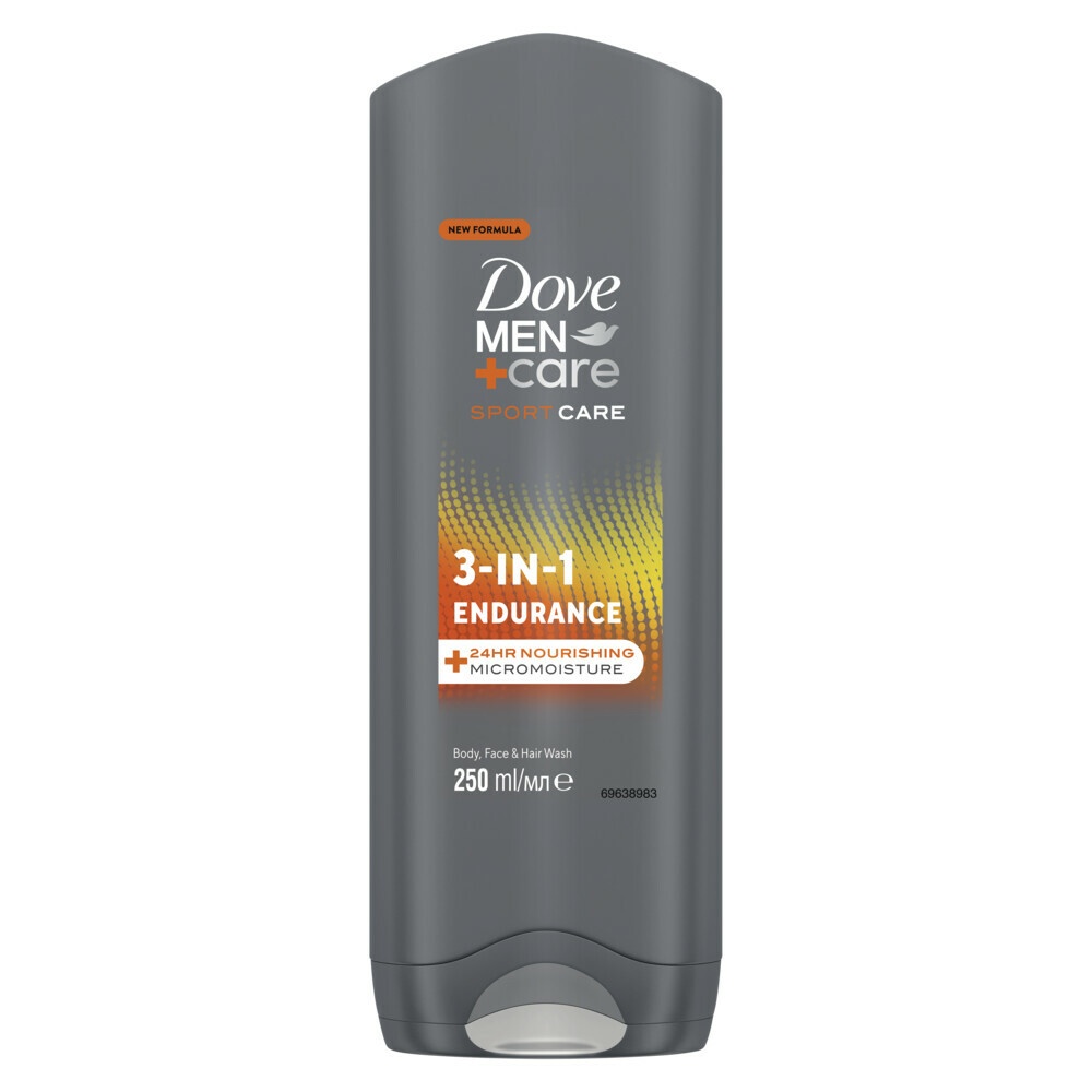 DOVE MEN   CARE SHOWER GEL SPORT ENDURANCE