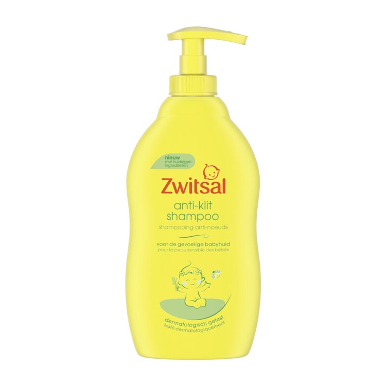 ZWITSAL BABY SHAMPOO ANTI KLIT MET POMPJE