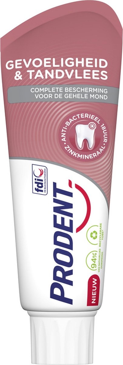 PRODENT TANDPASTA GEVOELIGE TANDEN   TANDVLEES