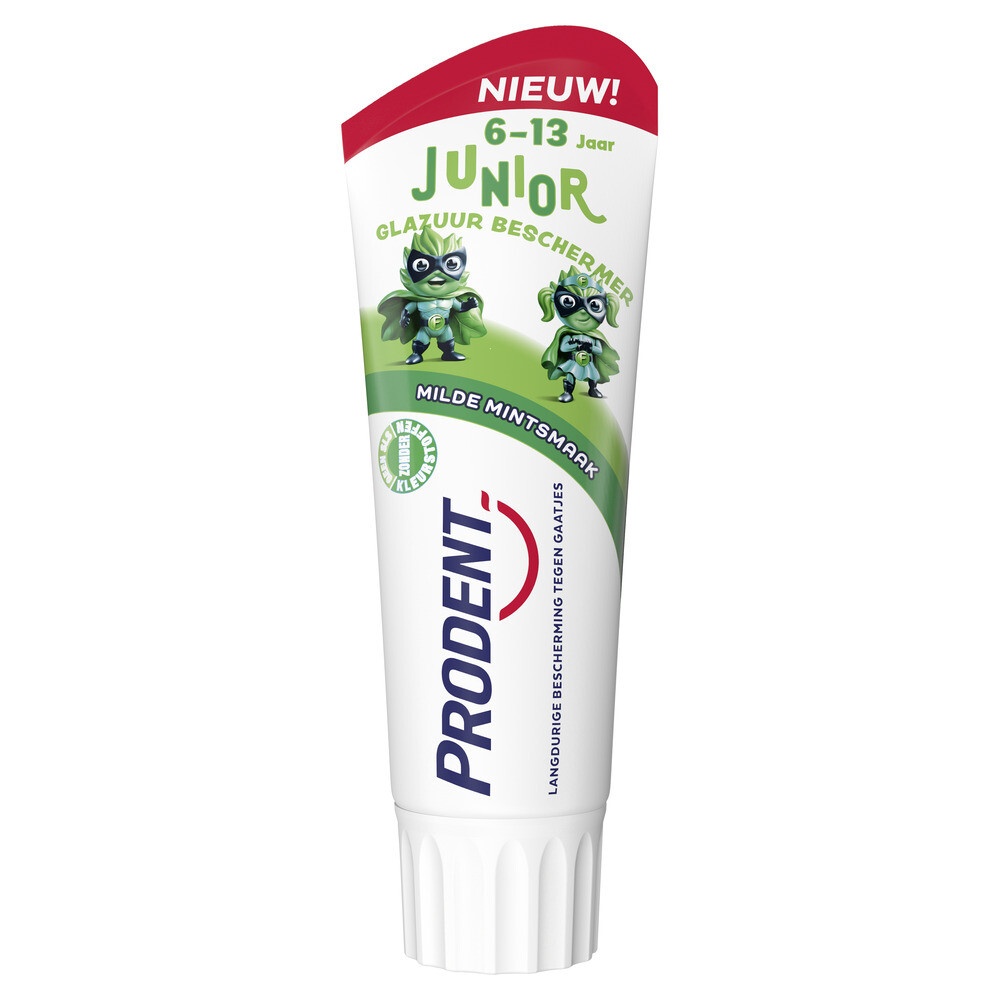 PRODENT TANDPASTA GLAZUUR BESCHERMER JUNIOR 6-13 JAAR