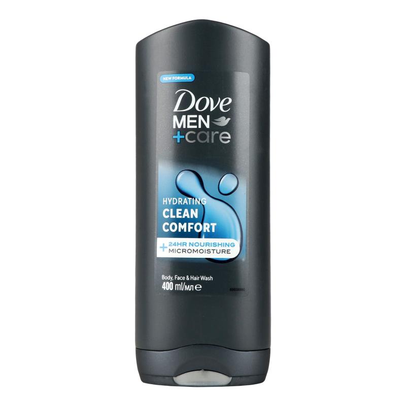 DOVE MEN   CARE SHOWER GEL CLEAN COMFORT