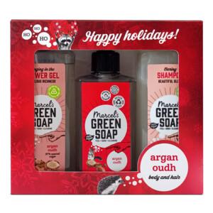 GVP MARCEL'S GREEN SOAP KERSTSET ARGAN   OUDH ASSORTI