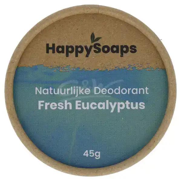 HAPPYSOAPS DEOCREME EUCALYPTUS   LEMONGRASS