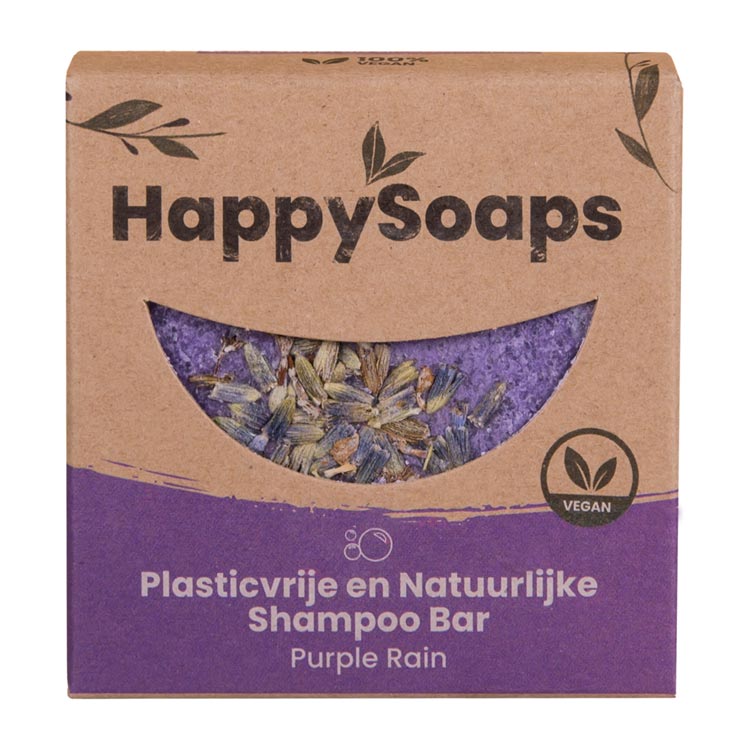 HAPPYSOAPS SHAMPOO BAR PURPLE RAIN