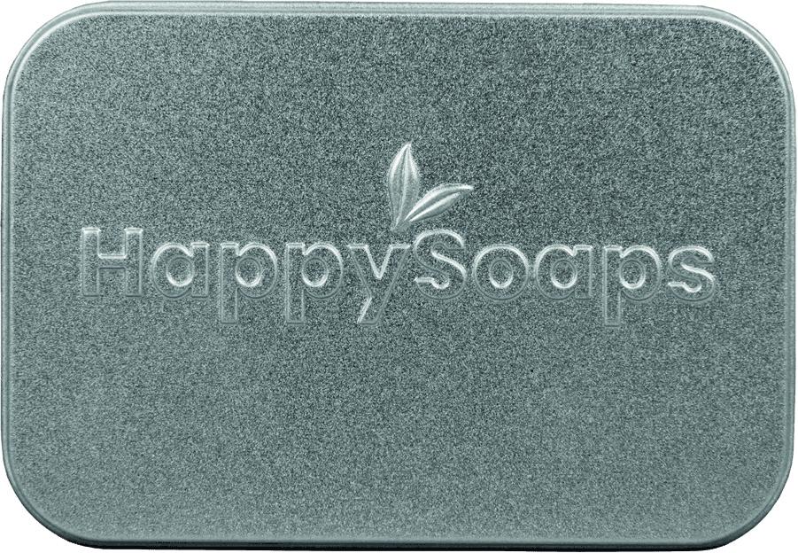 HAPPYSOAPS BODY BAR BEWAAR- EN REISBLIKJE