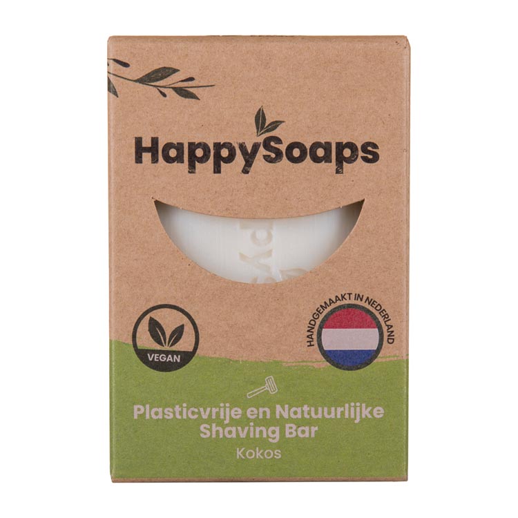 HAPPYSOAPS SHAVING BAR KOKOS