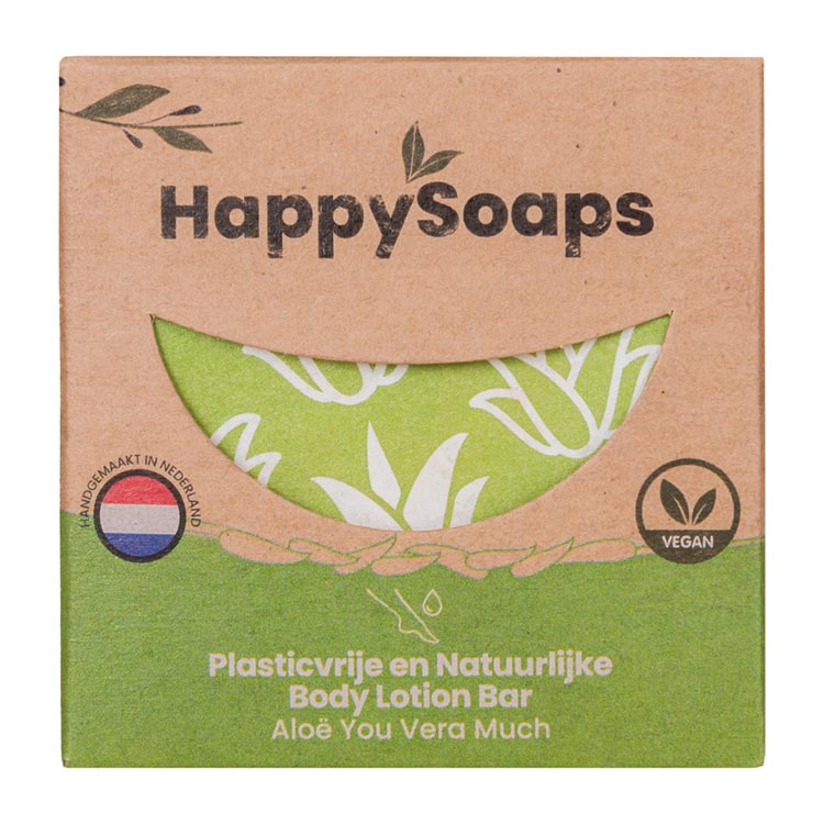 HAPPYSOAPS BODYLOTION BAR ALOE YOU VERA MUCH