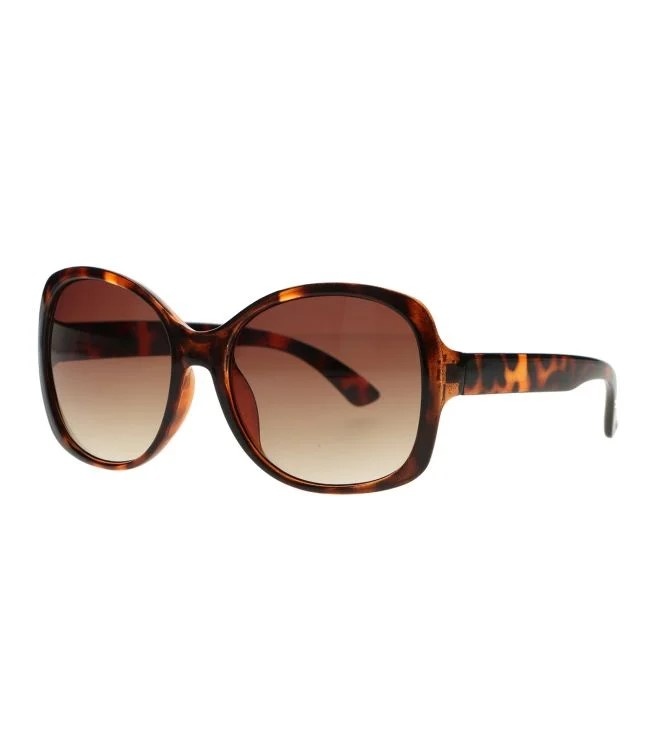 ZONNEBRIL DAMES STATEMENT OVAAL GROOT TORTOISE BRUIN