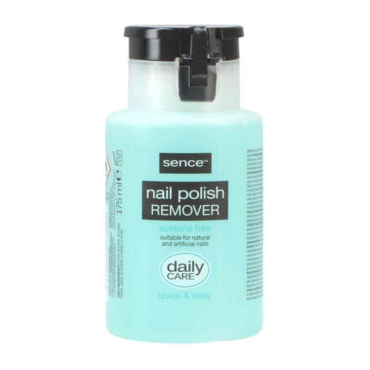 SENCE NAIL POLISH REMOVER POMP ZONDER ACETON