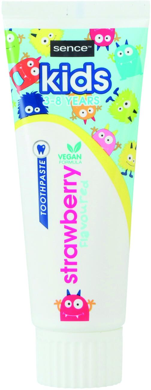 SENCE TANDPASTA KIDS AARDBEI 3-8 JAAR
