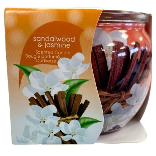 AT HOME SCENTS GEURKAARS SANDELWOOD - JASMIN