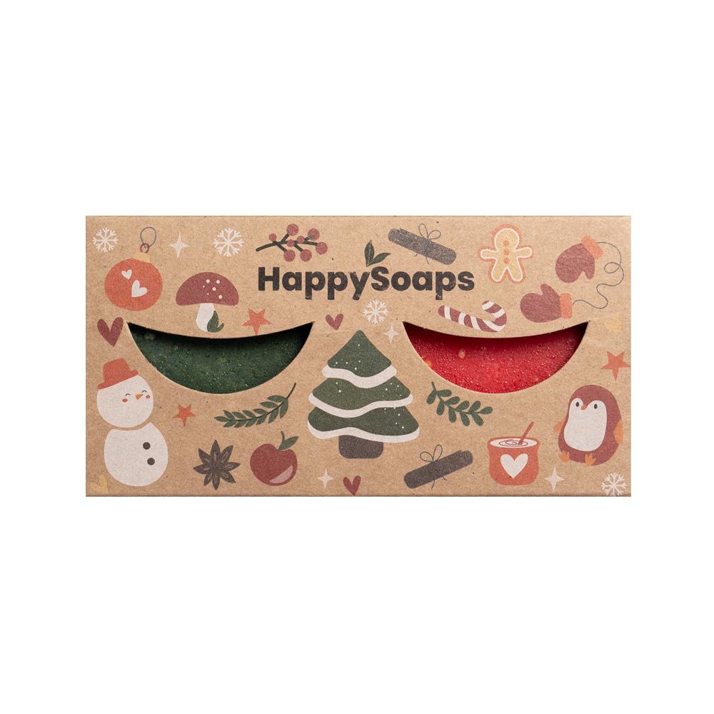 GVP HAPPYSOAPS SHAMPOO BAR DUO PURPLE RAIN   ALOE VERA