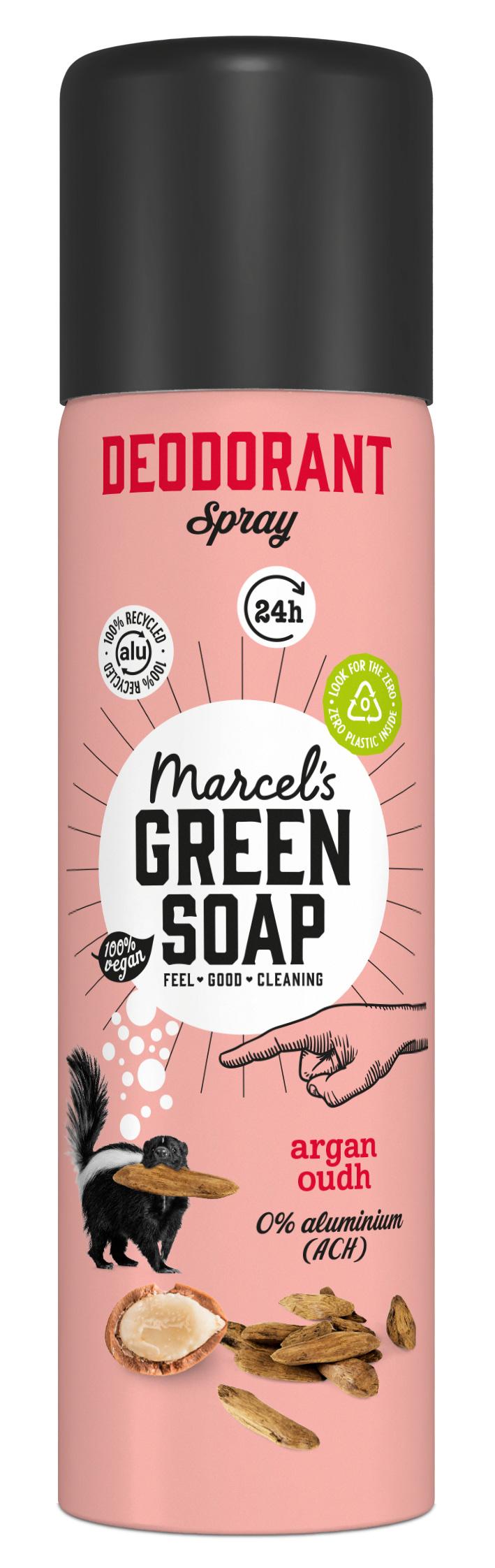 MARCEL'S GREEN SOAP DEOSPRAY ARGAN   OUDH