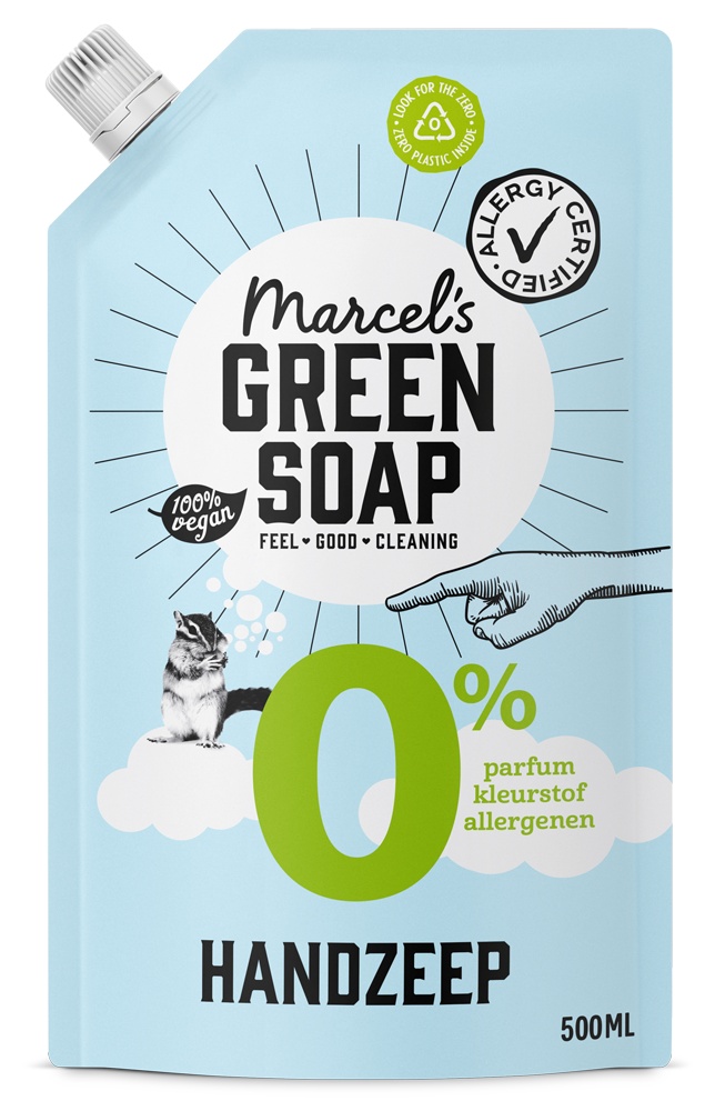 MARCEL'S GREEN SOAP HANDZEEP 0% NAVUL