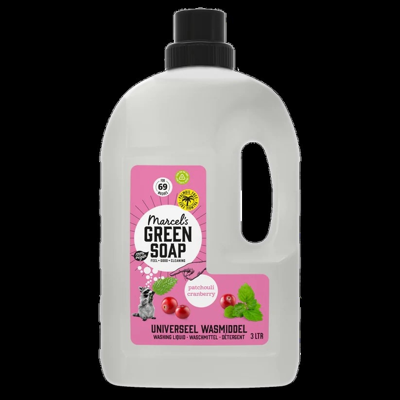 MARCEL'S GREEN SOAP WASMIDDEL UNIVERSEEL PATCHOULI   CRANBERRY