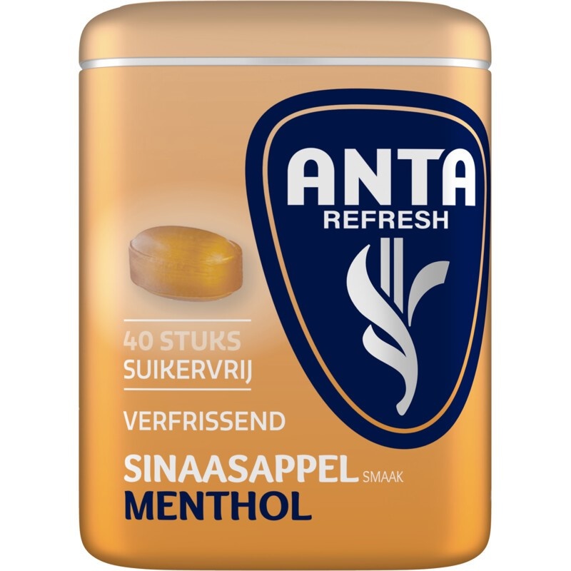 ANTA REFRESH SINAASAPPEL MENTHOL SUIKERVRIJ