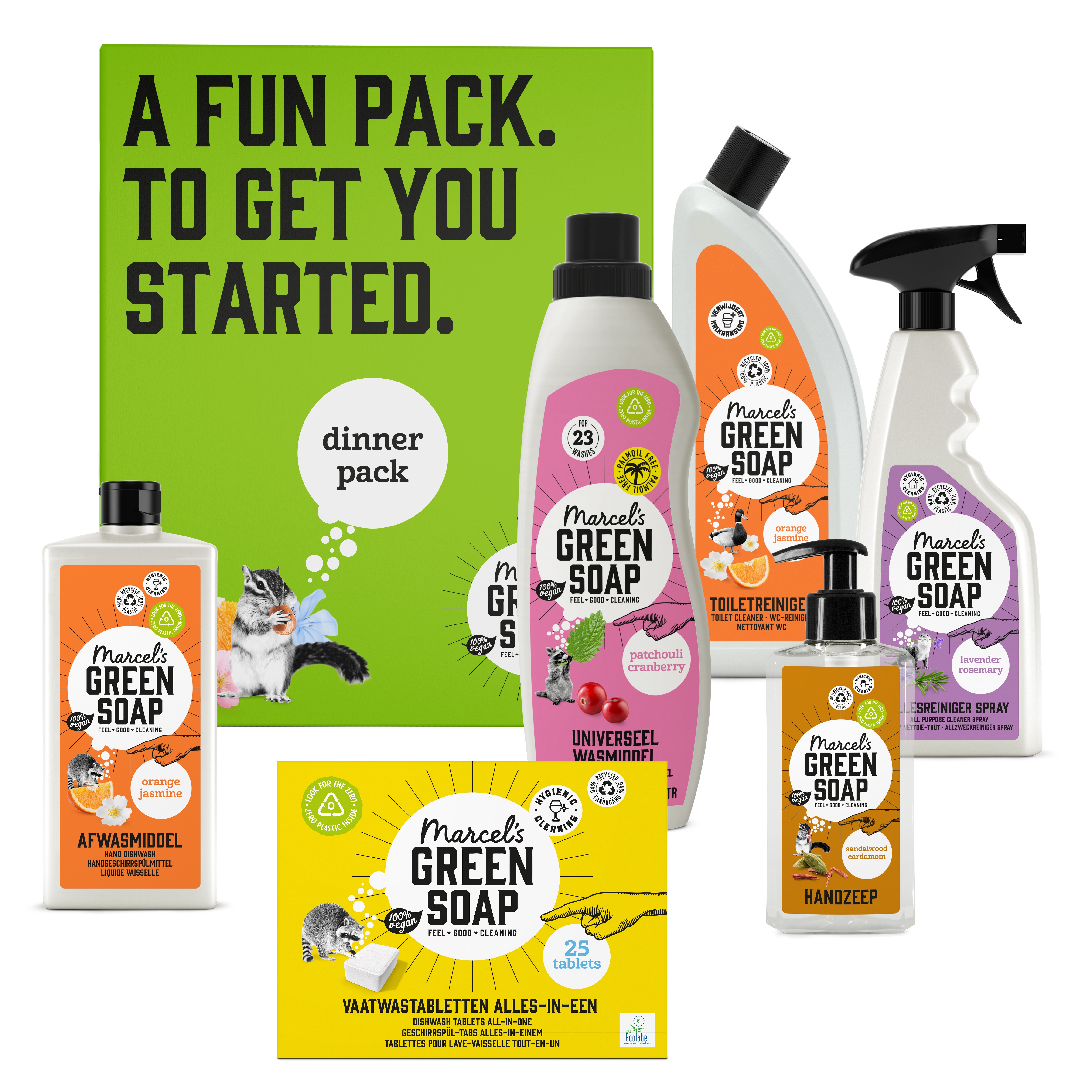 GVP MARCEL'S GREEN SOAP DINNER PACK