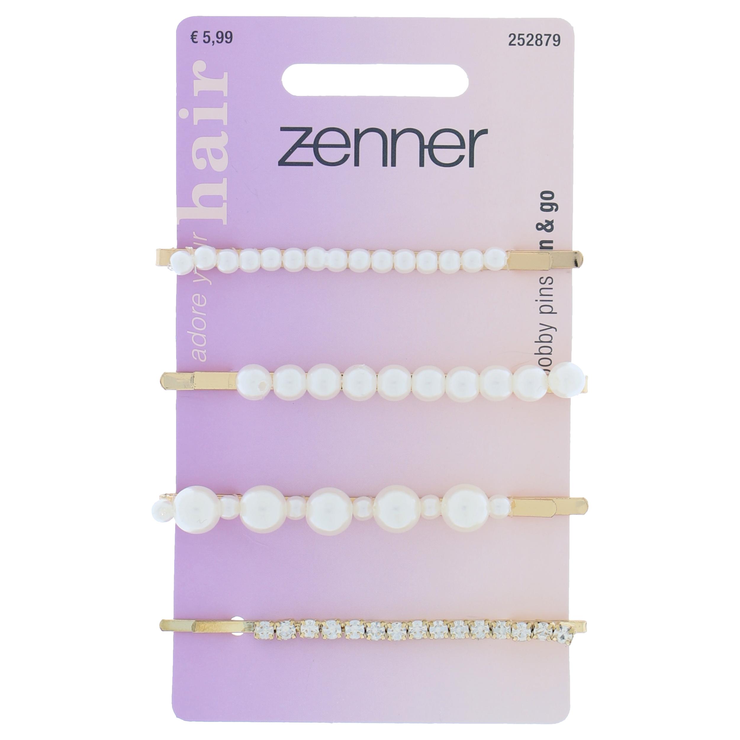 ZENNER HAARSCHUIFJES PARELS