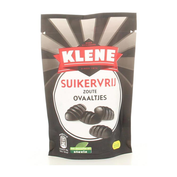 KLENE ZOUTE OVAALTJES SUIKERVRIJ