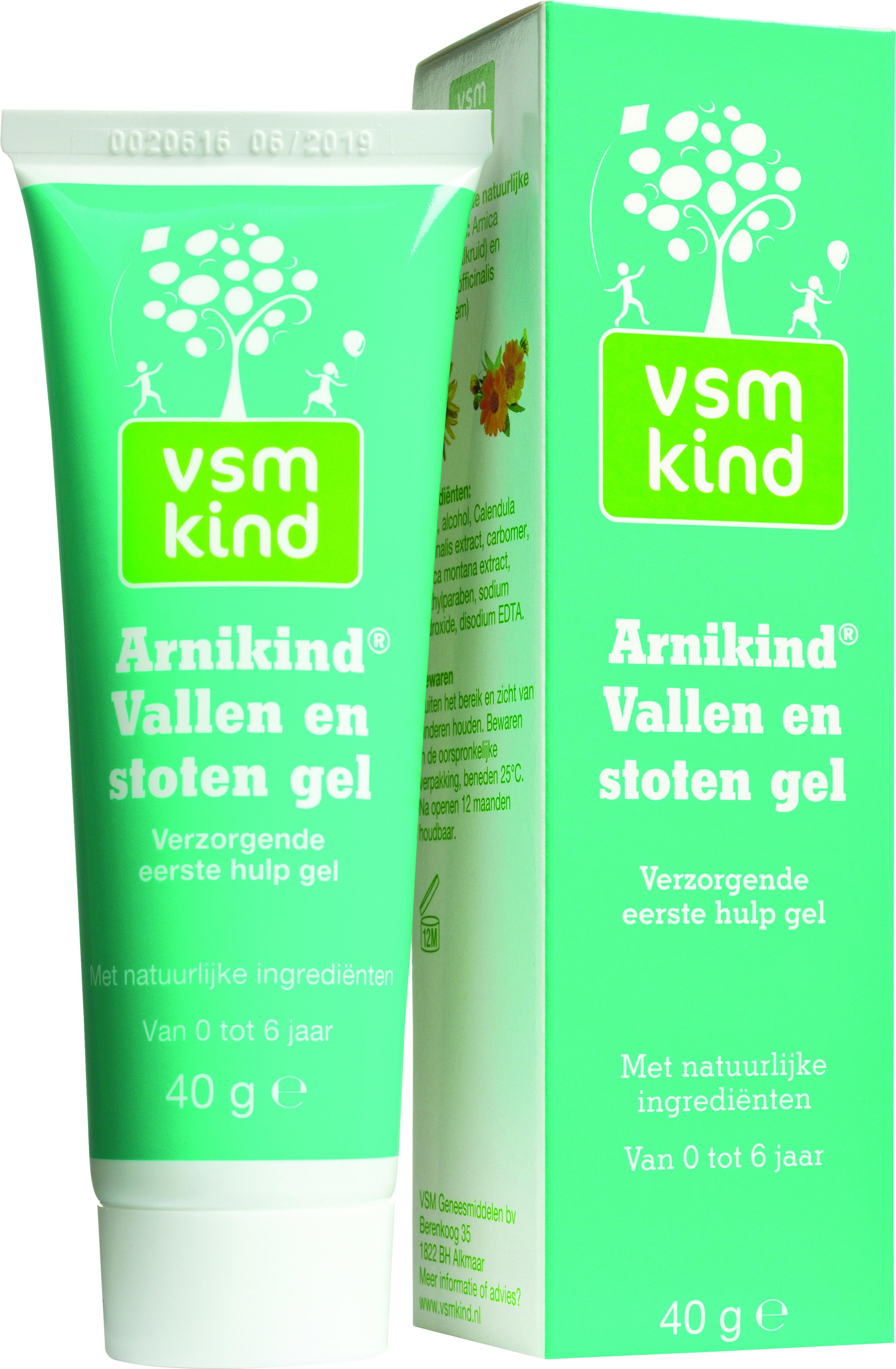 VSM KIND ARNIKIND VALLEN EN STOTEN GEL