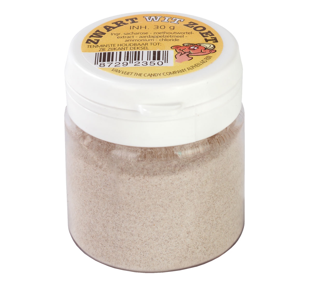 KINDLY'S ZWART/WIT POEDER ZOET POTJE