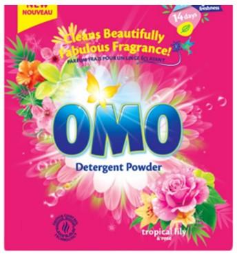 OMO WASPOEDER TROPICAL /100 WASBEURTEN