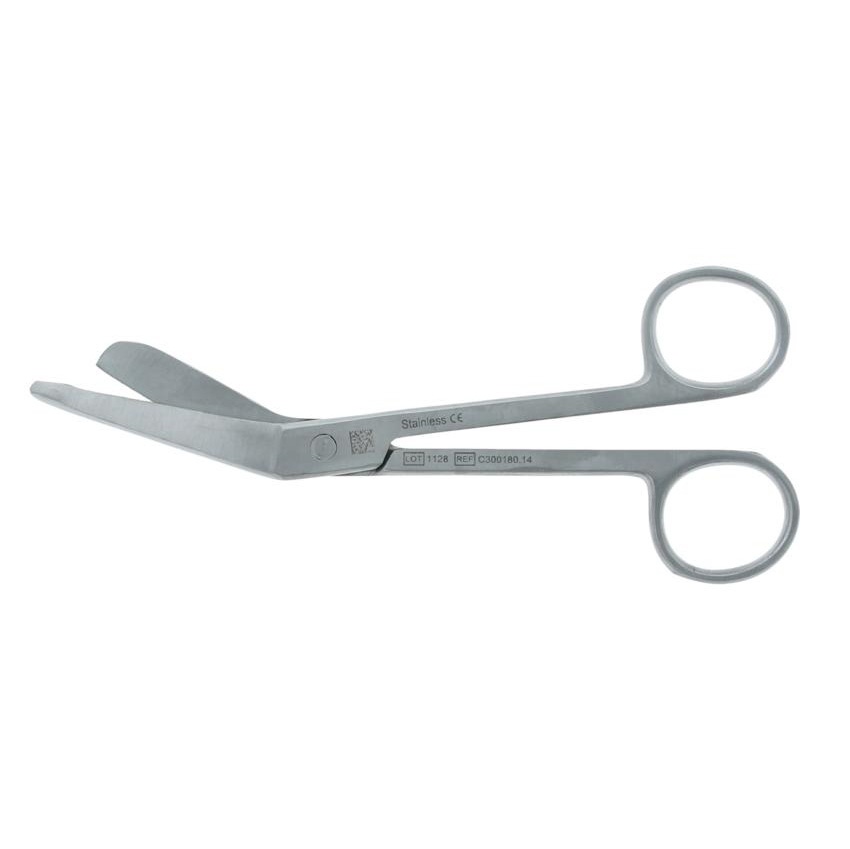 HEKA VERBANDSCHAAR RVS 14 CM NIET STERIEL