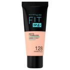 MAYBELLINE FOUNDATION  FIT ME MATTE   PORELESS 128 WARM NUDE