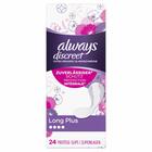 ALWAYS DISCREET VOOR URINEVERLIES INLEGKRUISJES LONG PLUS
