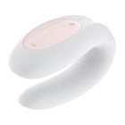 SATISFYER DOUBLE JOY KOPPEL VIBRATOR – WIT