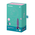 SATISFYER PLUG-ILLCIOUS 1 PLUG VIBRATOR - PURPLE