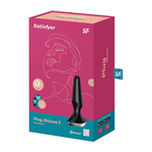 SATISFYER PLUG-ILLCIOUS 2 PLUG VIBRATOR – BLACK