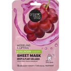 ORGANIC SHOP SHEET MASK COLLAGEN THERAPY GRAPE   PLANT COLLAGEN