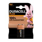 DURACELL PLUS ALKALINE 100%  9V 6LR61