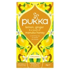 PUKKA THEE LEMON GINGER   A TOUCH OF MANUKA HONEY BIO -NL-BIO-01