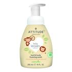 ATTITUDE BABY LEAVES HAAR   BODY 2IN1 SCHUIMENDE ZEEP PEAR NECTAR