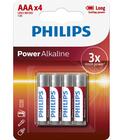 PHILIPS POWER ALKALINE AAA/LR03