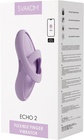 SVAKOM ECHO 2 FLEXIBELE VINGER VIBRATOR APP BESTURING ROZE LILA