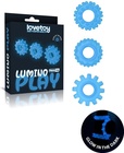 LOVETOY LUMINO  PLAY COCK RING SET VAN 3 GLOW IN THE DARK