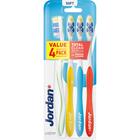 JORDAN TANDENBORSTEL TOTAL CLEAN SOFT 4-PACK