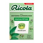 RICOLA PASTILLES EUCALYPTUS SUIKERVRIJ
