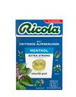 RICOLA PASTILLES MENTHOL EXTRA STONG SUIKERVRIJ