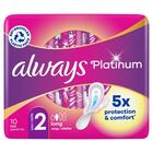 ALWAYS MAANDVERBAND PLATINUM LONG (MT 2)