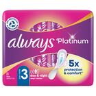 ALWAYS MAANDVERBAND PLATINUM DAY   NIGHT(MT 3)