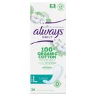 ALWAYS INLEGKRUISJES DAILY COTTON PROTECTION LARGE