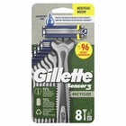 GILLETTE SENSOR3 WEGWERPMESJES RECYLED