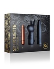 ROCKS OFF DARK DESIRES KIT BULLET VIBRATOR MET SLEEVES ZWART GOUD