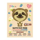 MONTAGNE 7th HEAVEN SLOTH FACE MASK LOTUS BLOSSOM   BLUEBERRY